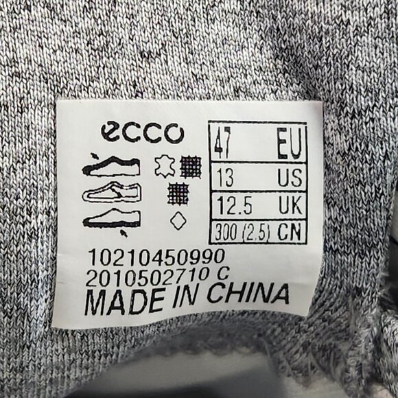 Ecco Golf GTX Biom Cool Pro Men's US 13 EU 47 Extra Wide White Yak Leather Shoes - Picture 12 of 12